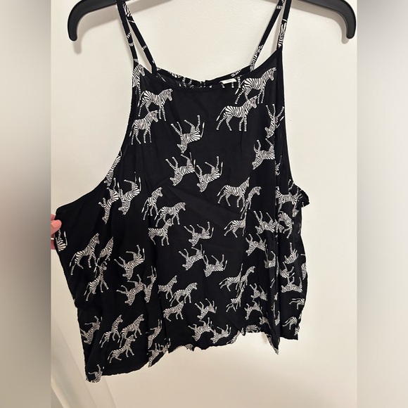 Old Navy Zebra tank top size XXL - Picture 2 of 4